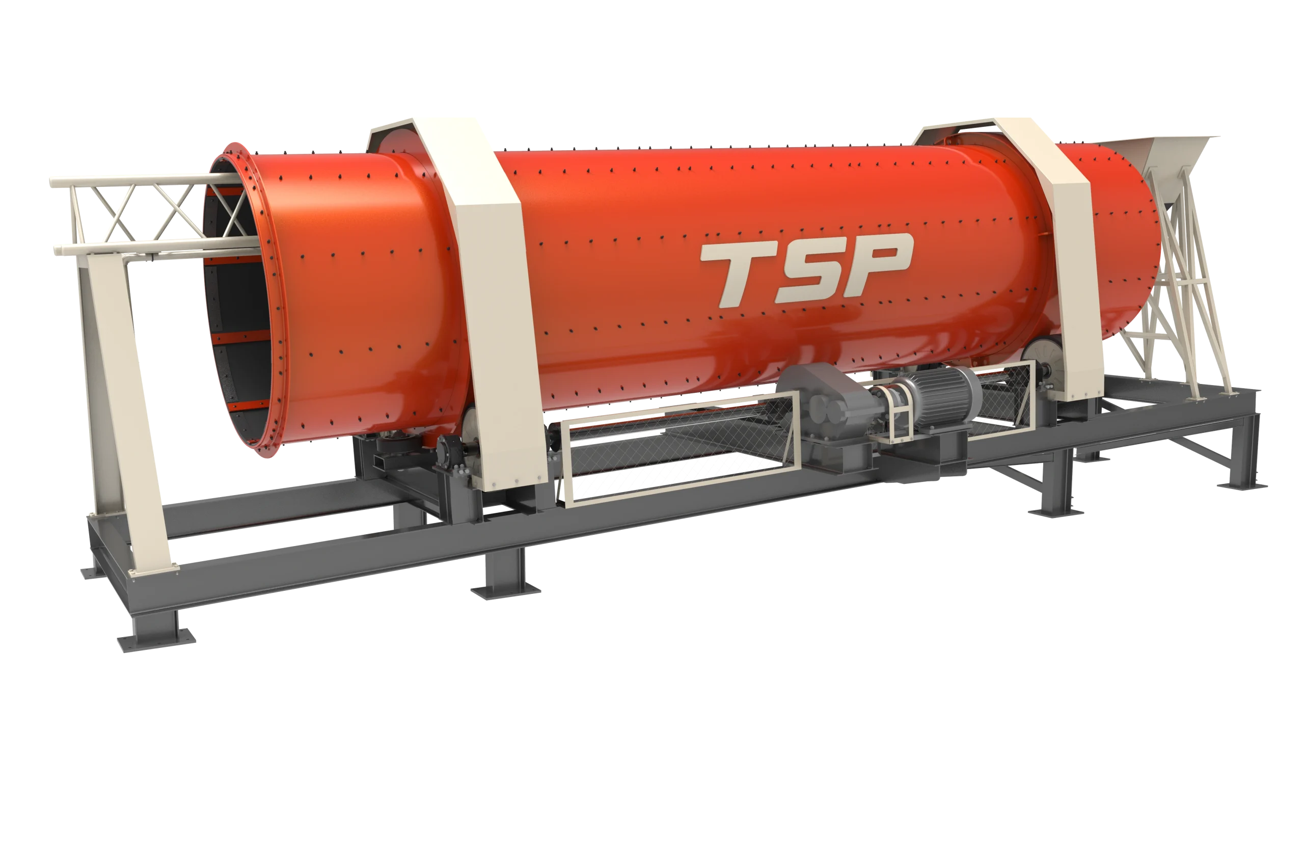 ORE DRUM PELLETIZER پلتایزر دوار / آگلومراتور (Pelletizer / Agglomerator) - تصویر 1